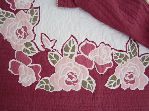 Vintage Vera Tablecloth Quilt